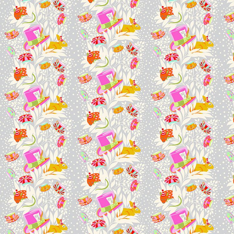 Free Spirit Curioser &amp; Curioser Tula Pink 6PM Somewhere