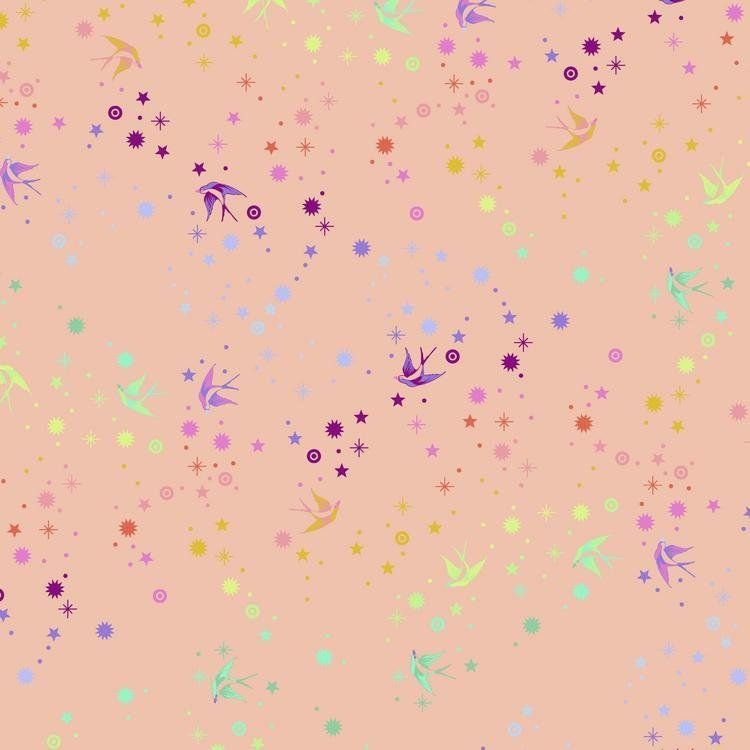 Free Spirit True Colors Tula Pink Fairy Dust Sherbet
