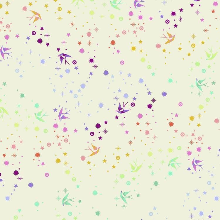 Free Spirit True Colors Tula Pink Fairy Dust Cotton Candy
