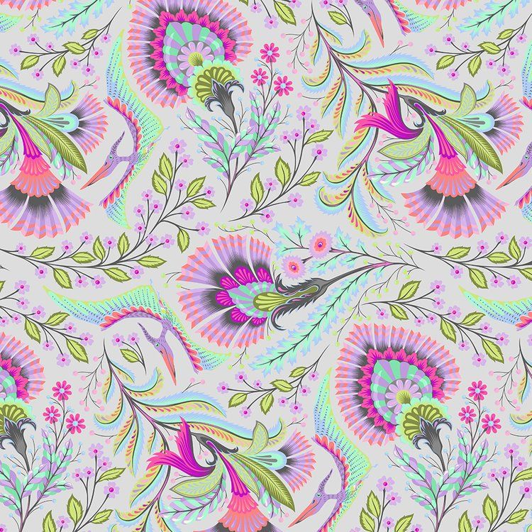 Free Spirit Roar! Tula Pink Wing It Mist