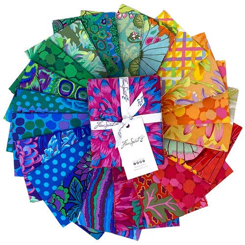 Free Spirit Classics Plus Kaffe Rainbow 20 Fat Quarters