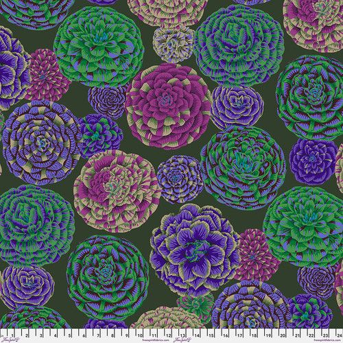 Free Spirit Kaffe Fassett Aug 24 Japonica Dark