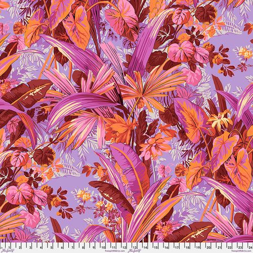 Free Spirit Kaffe Fassett Aug 24 Jungle Red