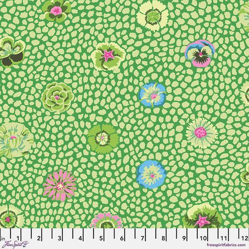 Free Spirit Kaffe Fassett Aug 24 Guinea Flower Moss