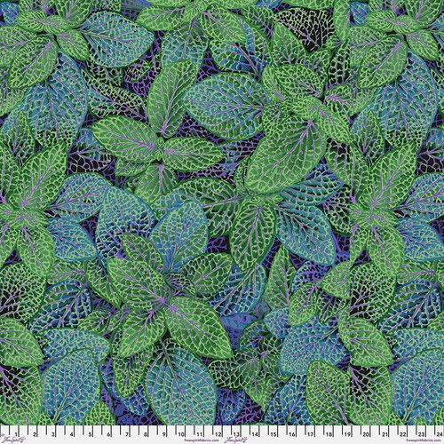 Free Spirit Kaffe Fassett Aug 24 Fittonia Green