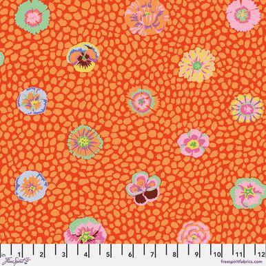 Free Spirit Kaffe Fassett Classics Guinea Flower Apricot