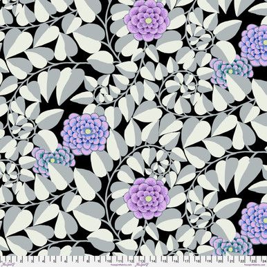 Free Spirit Kaffe Fassett Stash Vine Black