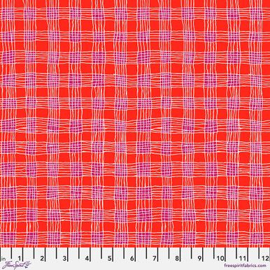 Free Spirit Kaffe Fassett Aug 23 Gingham Red