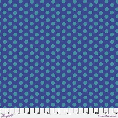 Free Spirit Kaffe Fassett Classics Spot Sapphire