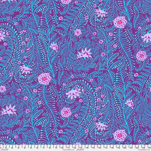 Free Spirit Kaffe Fassett Classics Ferns Purple