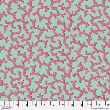 Free Spirit Kaffe Fassett Feb 24 Coral Duckegg