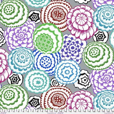 Free Spirit Kaffe Fassett Feb 24 Deco Cool
