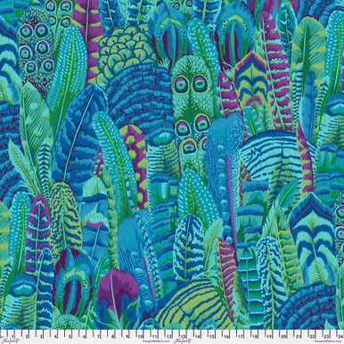 Free Spirit Kaffe Fassett Stash Feathers Green
