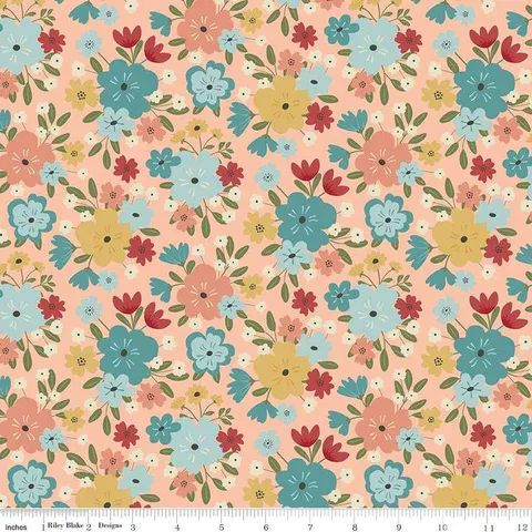 Riley Blake Ally&#39;s Garden C13240 Blush