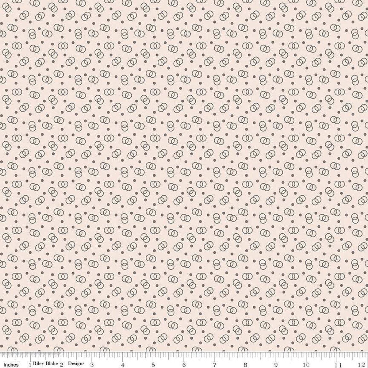 Riley Blake Bee Dots C14181 Milk Can