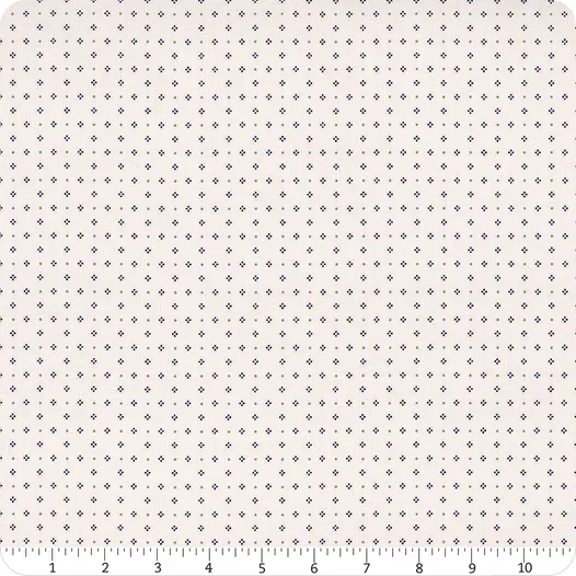 Riley Blake Bee Dots C14182 Denim