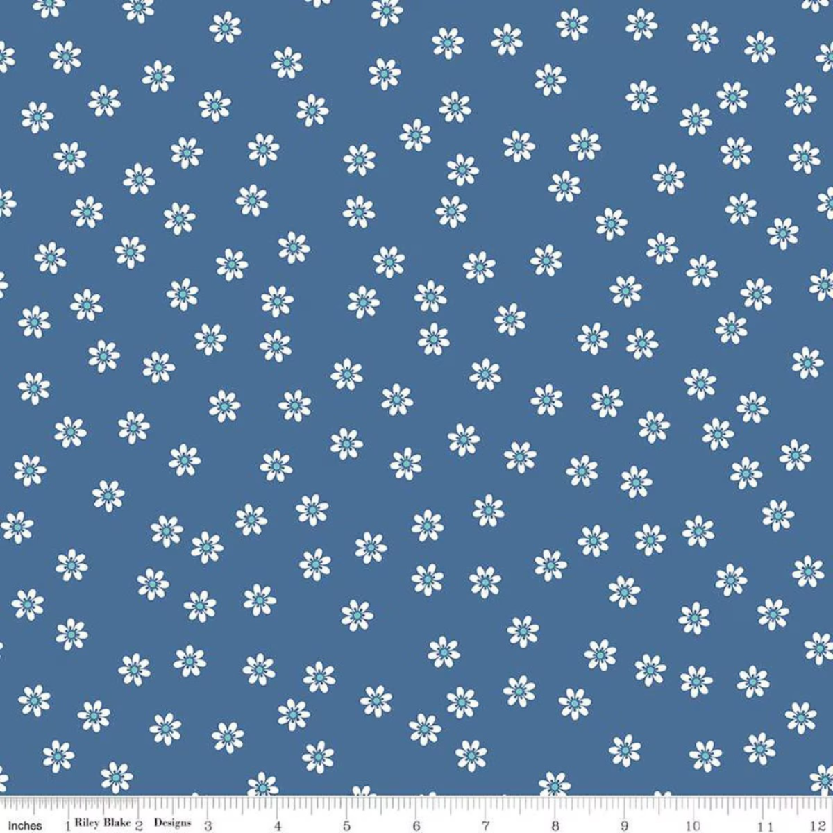Riley Blake Bee Vintage C13085 Denim