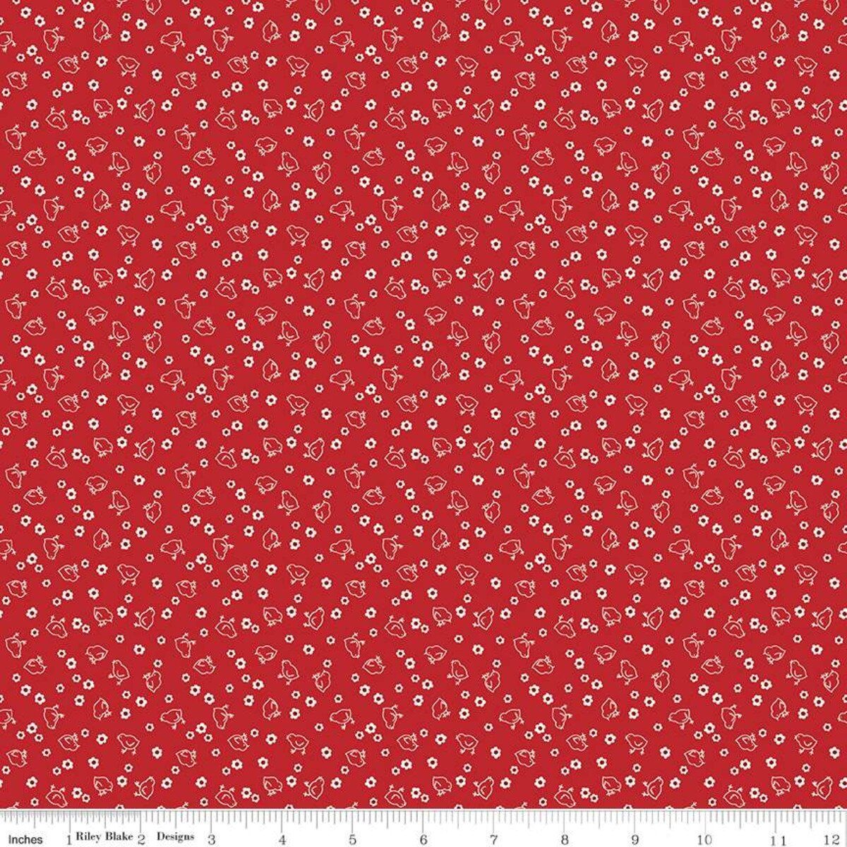 Riley Blake Calico C12846 Red