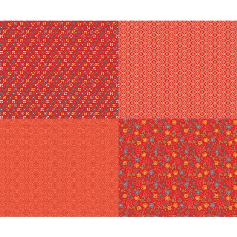 Riley Blake Shades Of Summer FQP9787 Red