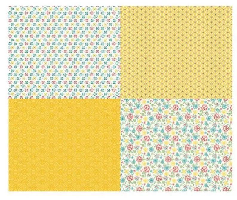 Riley Blake Shades Of Summer FQP9787 Yellow