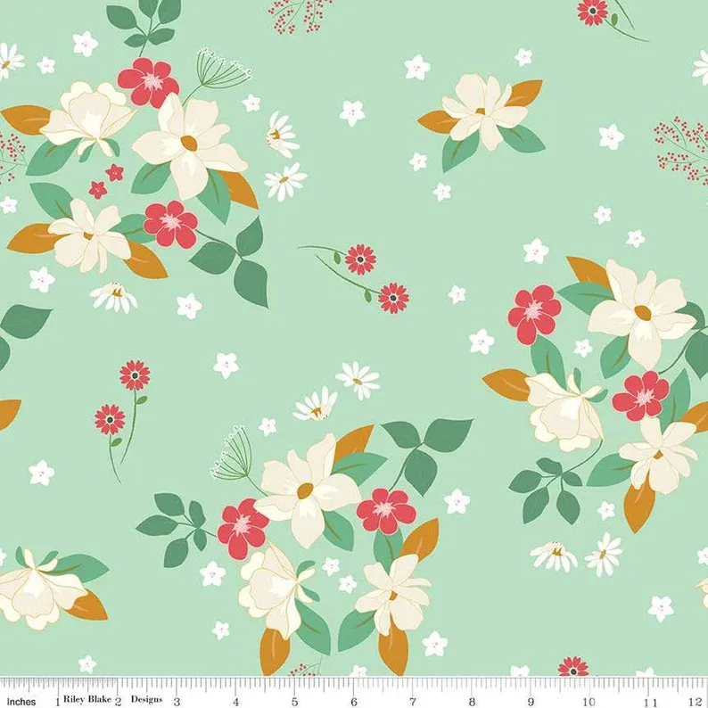Riley Blake Sweet Acres C13210 Mint