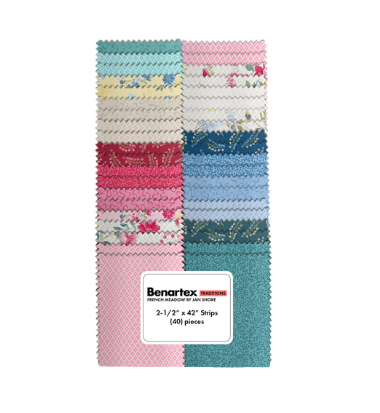 Benartex French Meadow Jelly Roll