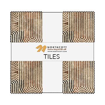 Northcott Retro Vibes Stonehenge Layer Cake