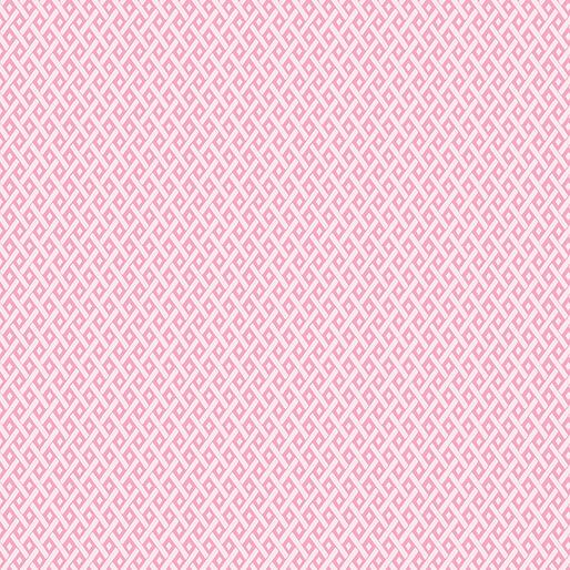 Benartex French Meadow Meadow Diamond Light Rose