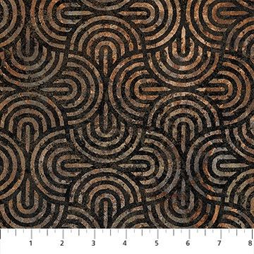 Northcott Retro Vibes Stonehenge Semi-Circles 27742-38