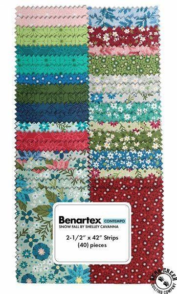 Benartex Snowfall Jelly Roll