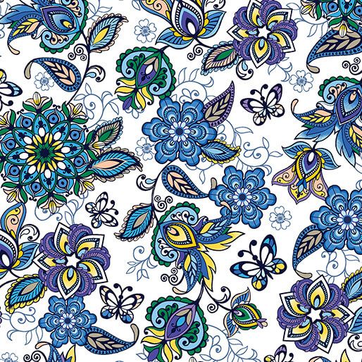Benartex Gratitude And Grace Good Friends Blue