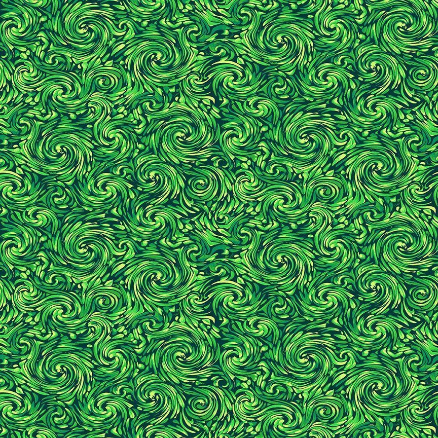 Timeless Treasures Texture CD3310 Green