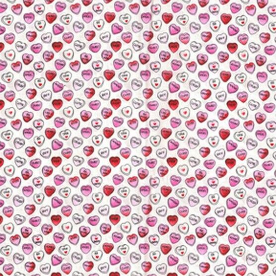 Fabric Traditions Candy Hearts 19136035