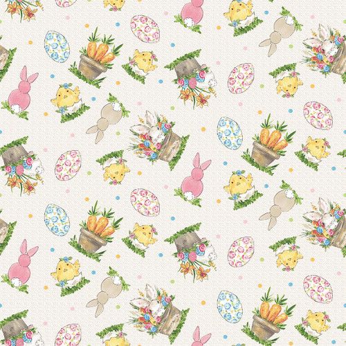 Henry Glass Peek A Boo Bunnies 1563 44