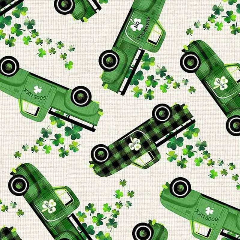 Foust St Patricks Day  Lucky Green Trucks