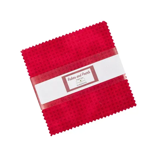 Wilmington Rubies And Pearls Charm Pack