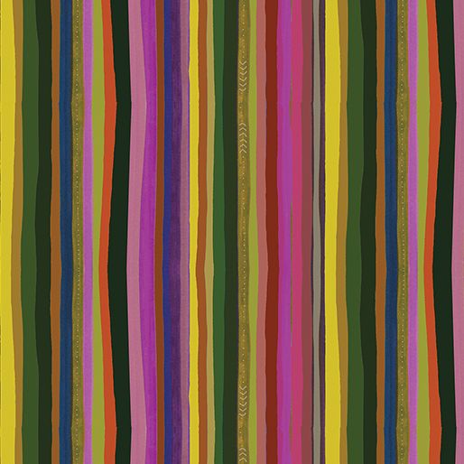 Benartex True Colors Stripe Multi