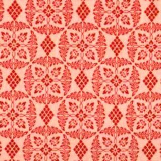 Clothworks Chocolate And Cherry 1846-73 Dark Pink