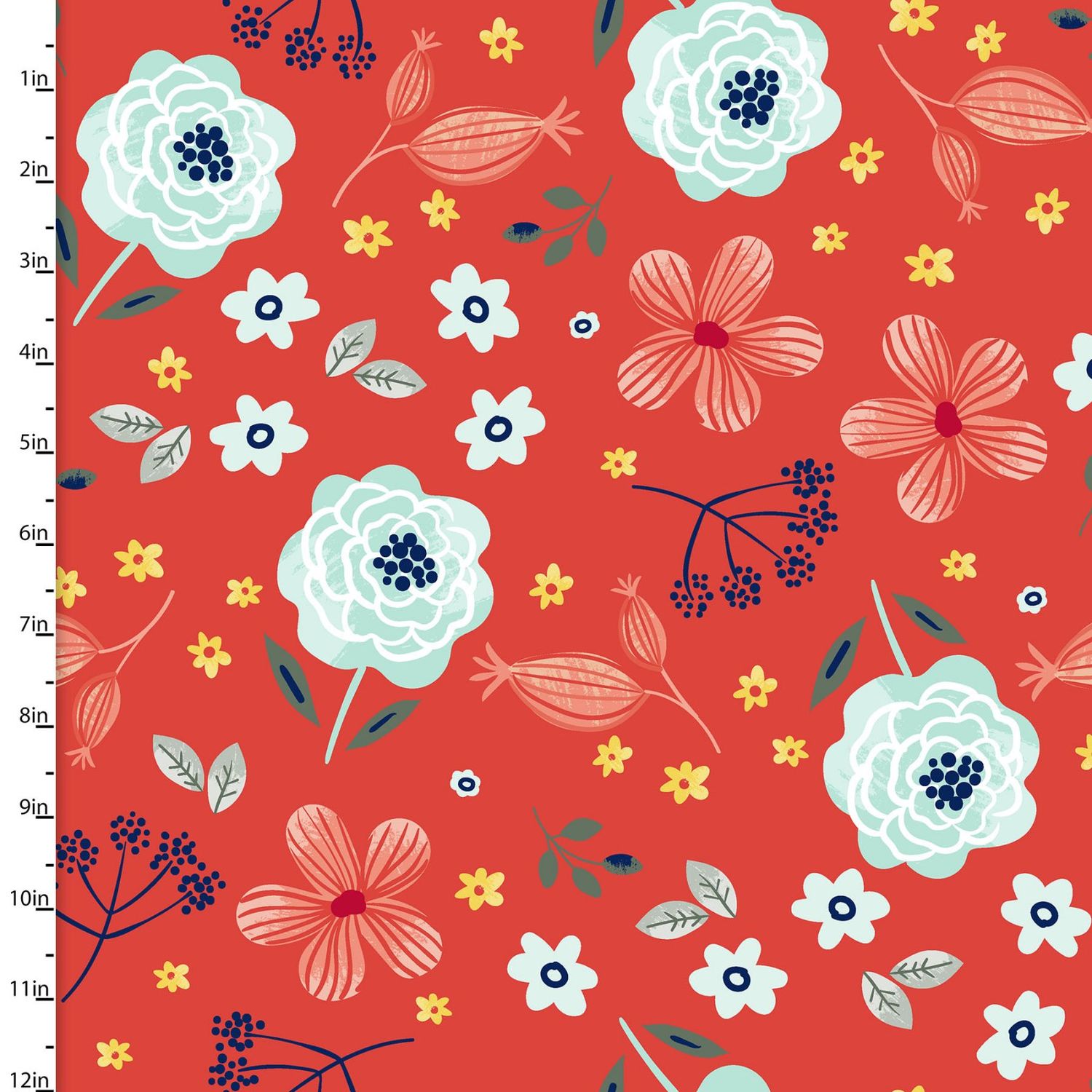 3 Wishes Madison Collection Allover Floral