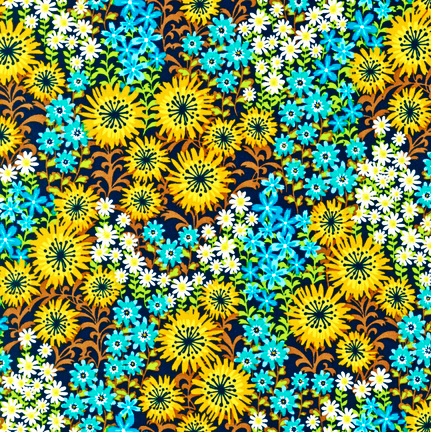 Robert Kaufman Just Dandy 11334-82 Blue Jay