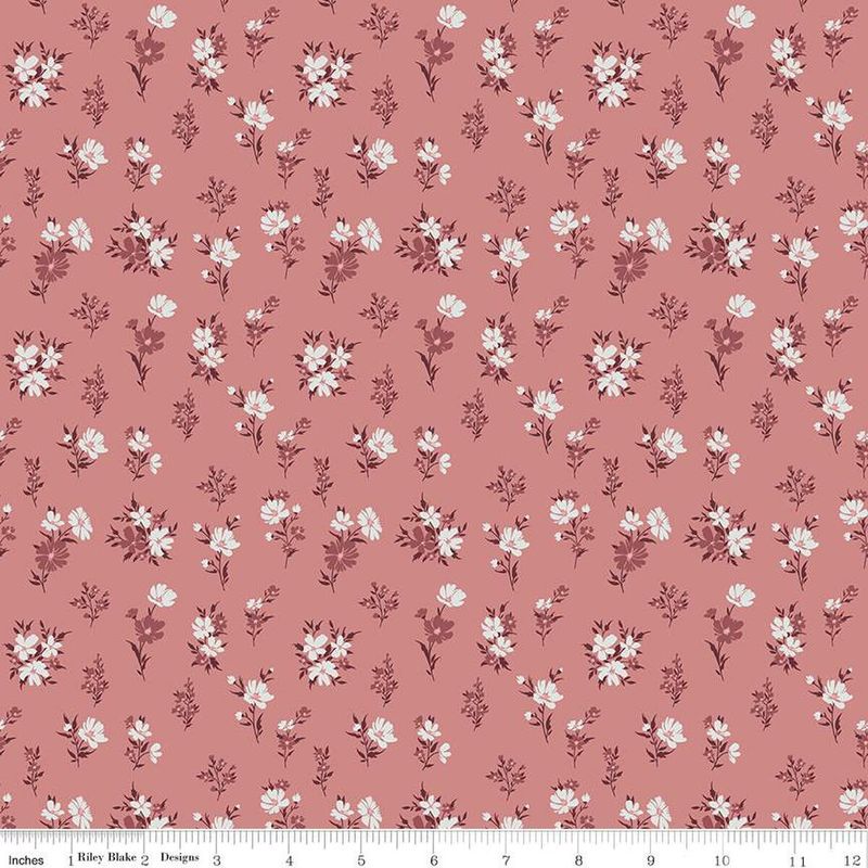 Riley Blake A Walk On The Prairie C15232 Dusty Rose