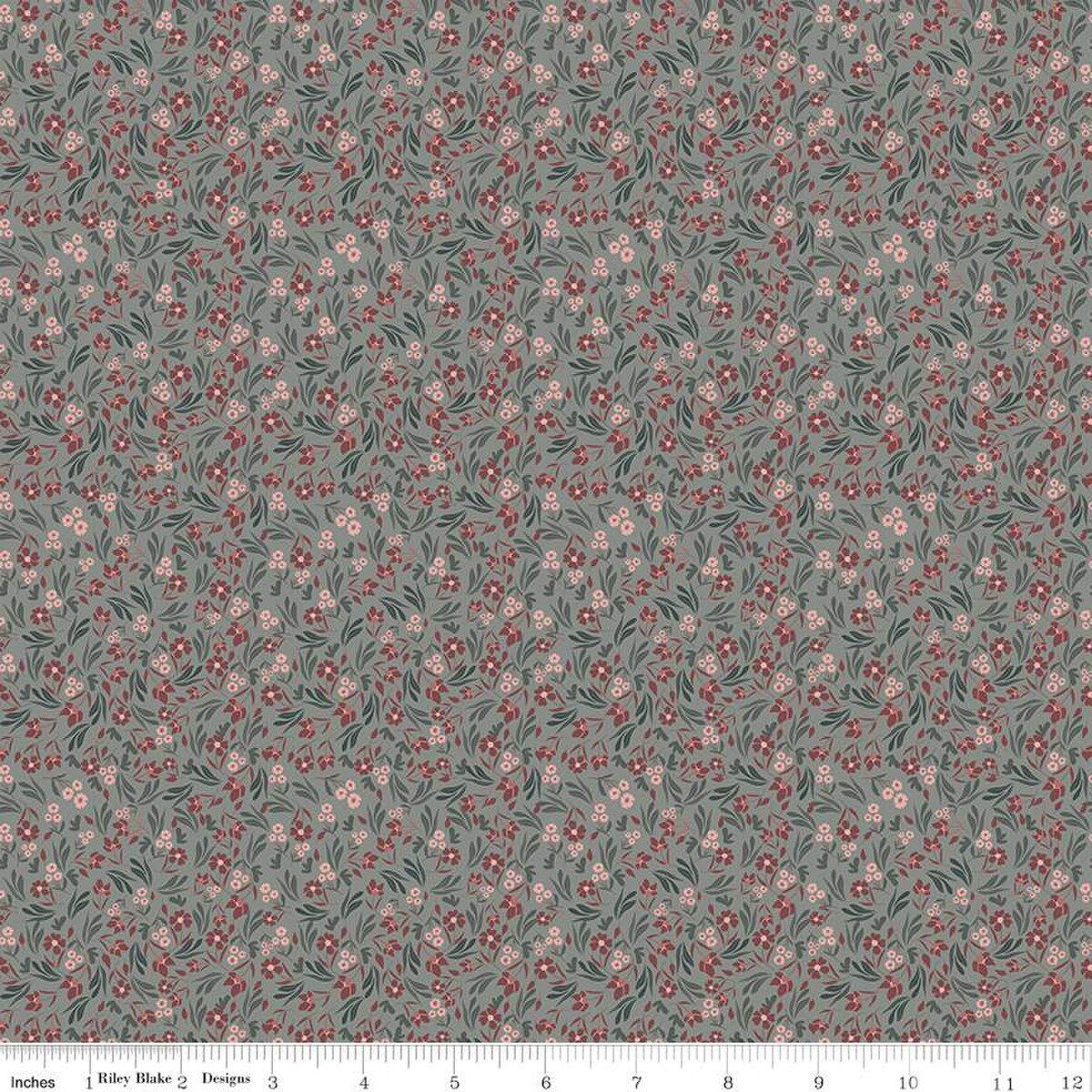 Riley Blake A Walk On The Prairie C15231 Sage Gray