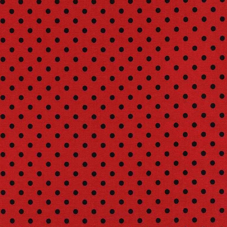 Timeless Treasures Dot C1820 Ladybug