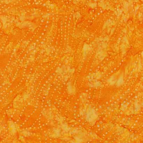 Foust Yellow Orange Dot Batik 1862-1516