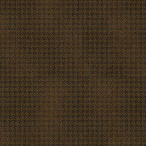 Benartex Blushed Houndstooth Chocolate