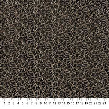 Northcott Frontier Horseshoe Toss Dark Brown 25186-36