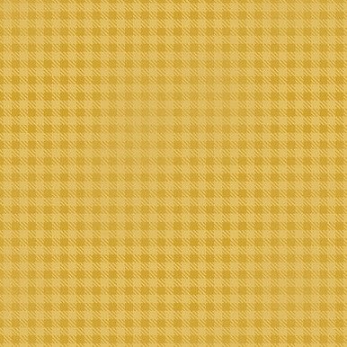 Benartex Heartland Wool Check Gold