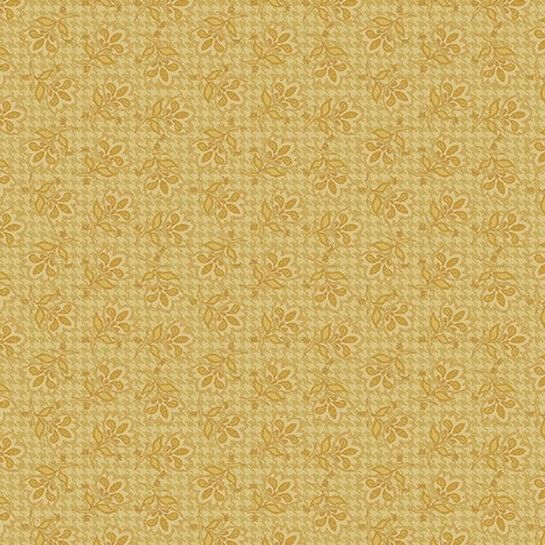 Benartex Heartland Flowers Gold