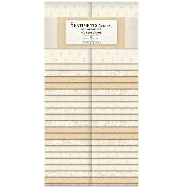 Wilmington Sentiments Neutral Jelly Roll