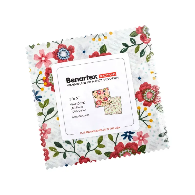 Benartex Wander Lane Charm Pack